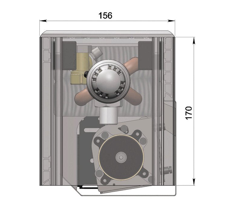 Wall-mounted convector NK1