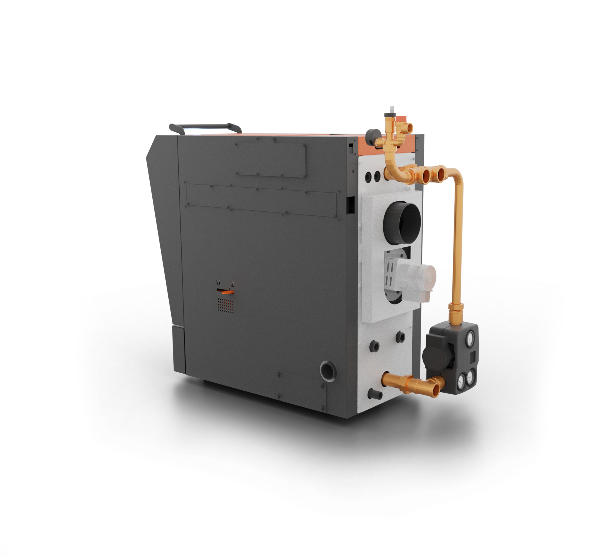 OPOP H425EKO U - Solid fuel boiler 25 kW