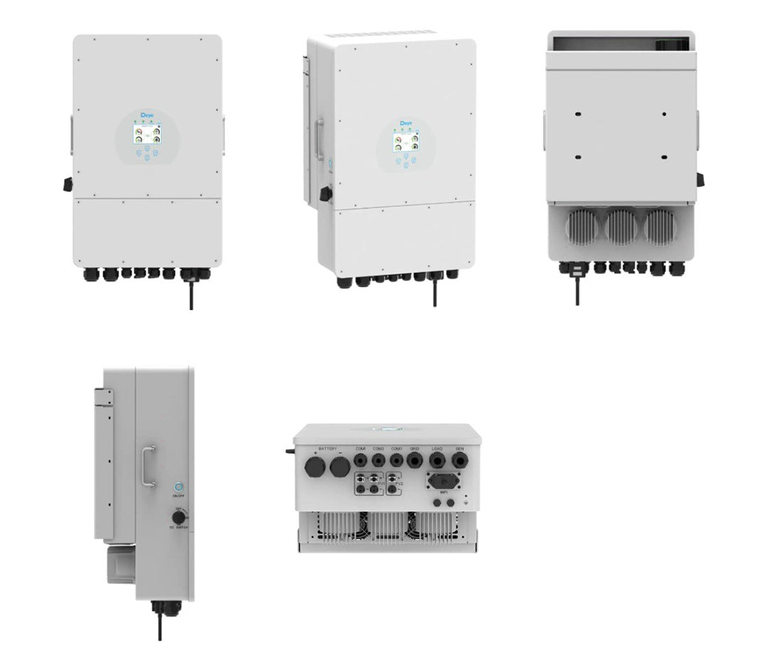 Хибриден трифазен инвертор Deye 50KW