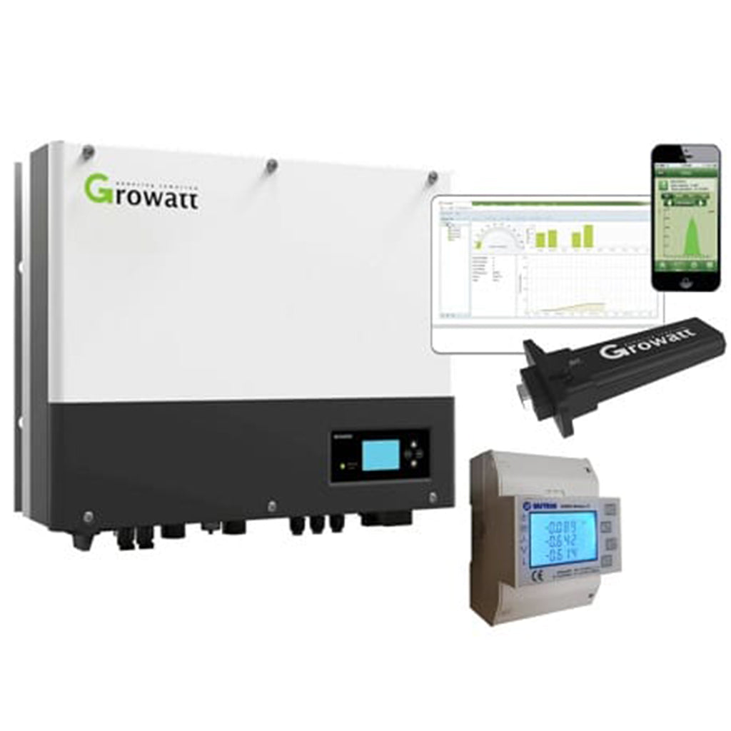 Хибриден монофазен инвертор Growatt 6KW, SPH 6000