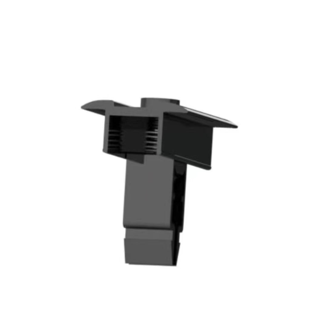 Пакет от 50 броя AR2 Междинна скоба за соларен панел 08 CLICK, (30mm,35mm,40mm. Черен+Пружина), L=60mm