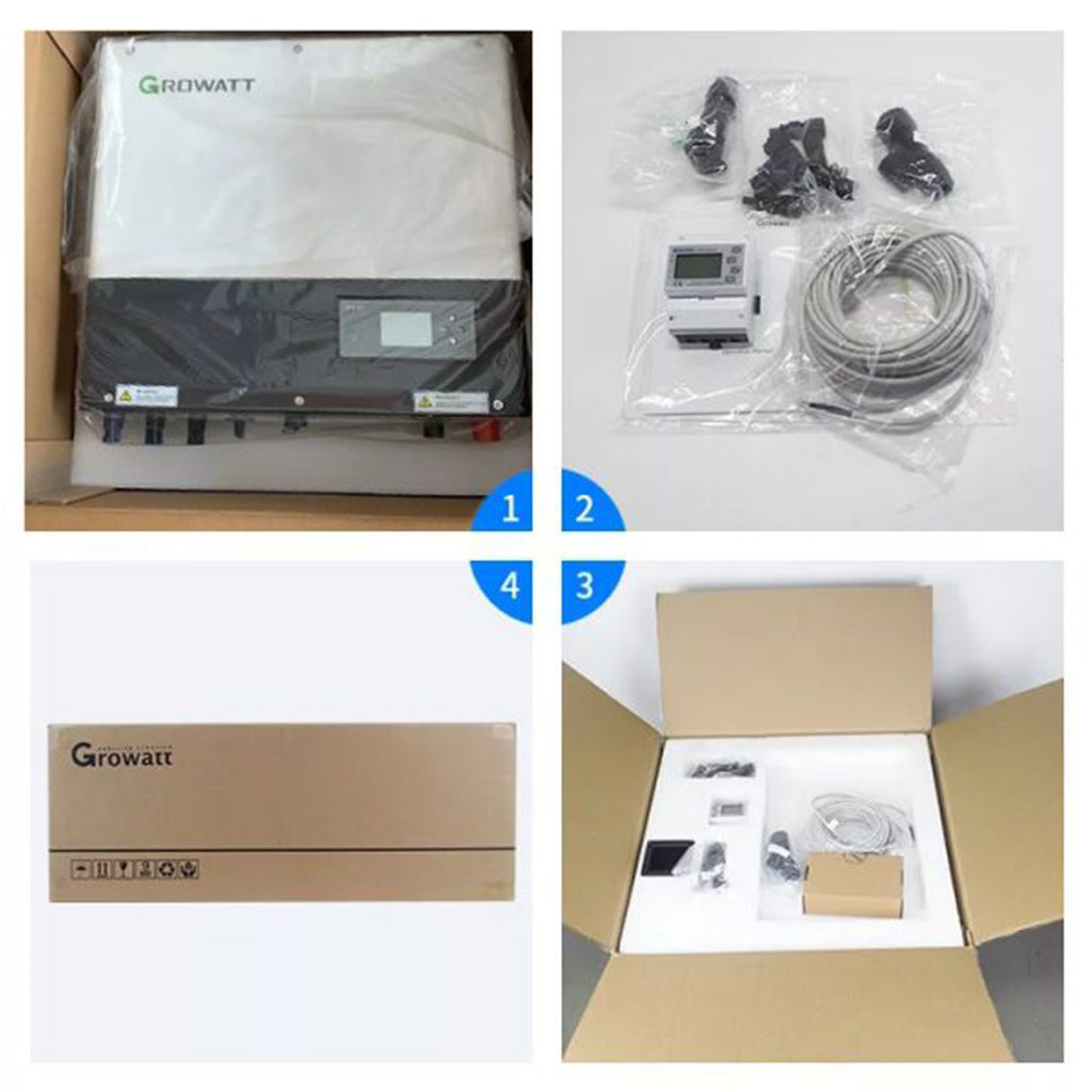 Хибриден трифазен инвертор Growatt 10KW, SPH10000TL3 BH-UP