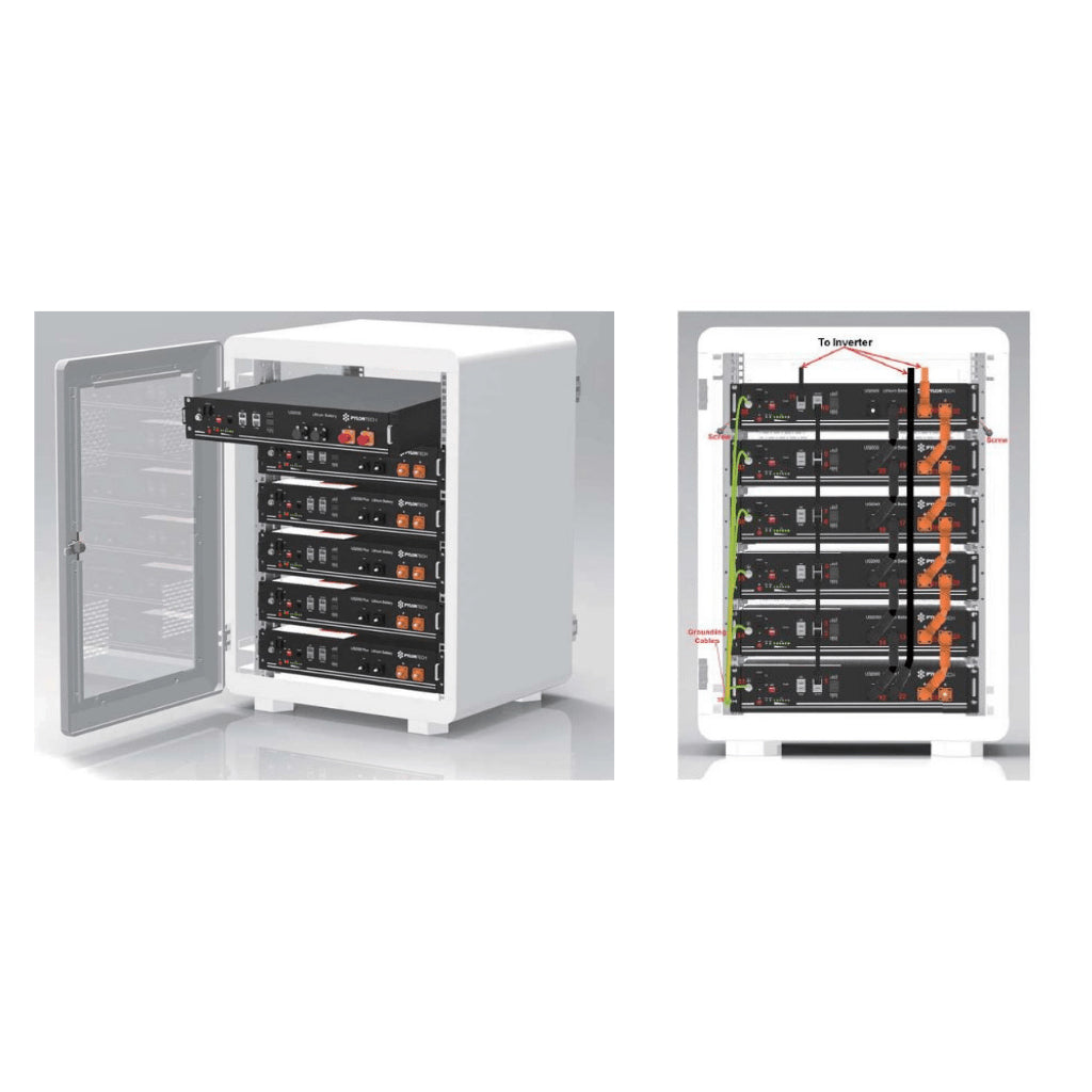 Lithium battery LV Pylontech US3000C 3.5kWh 48V