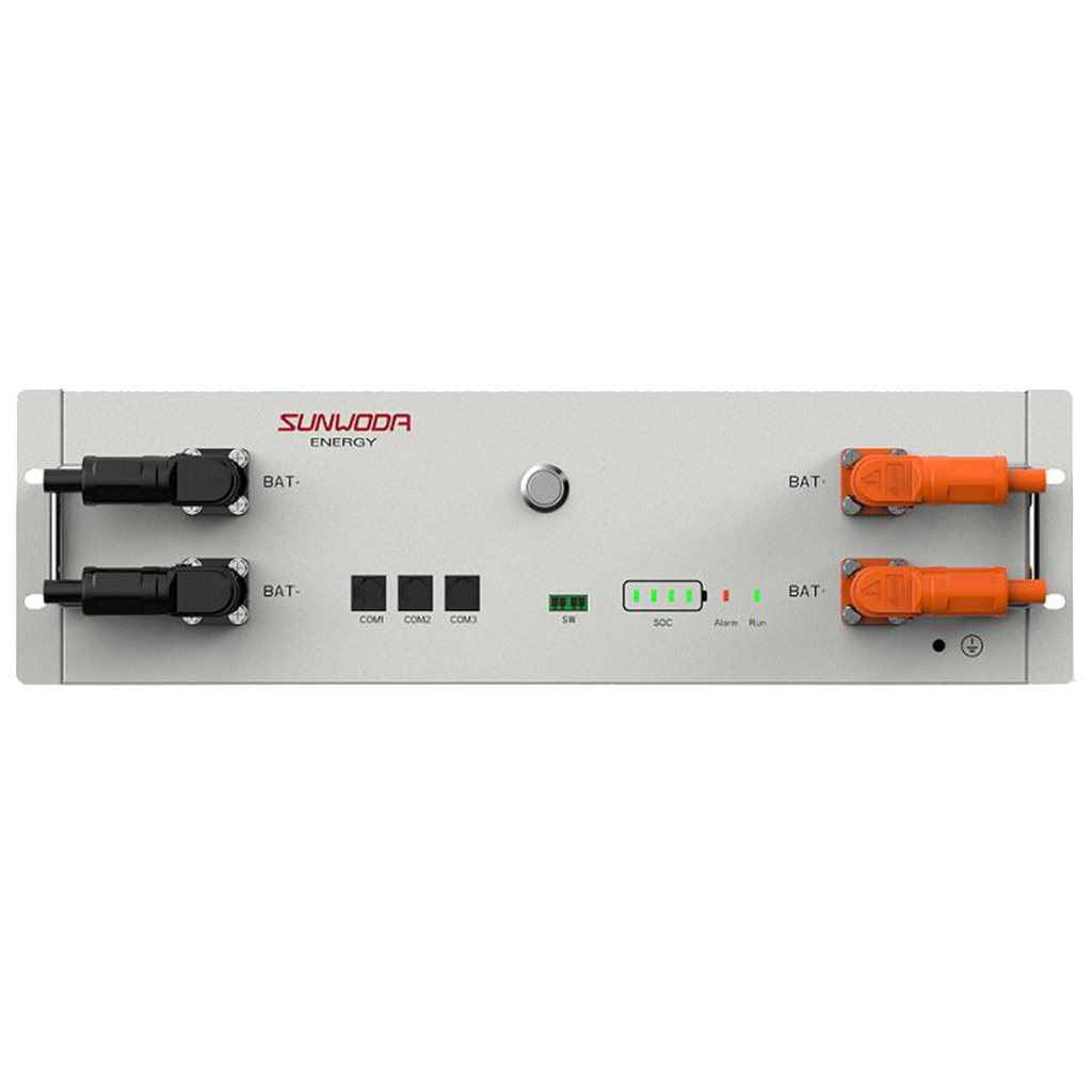 Комплект хибриден трифазен инвертор Deye 8KW+SUNWODA Atrix-5+комплект кабели