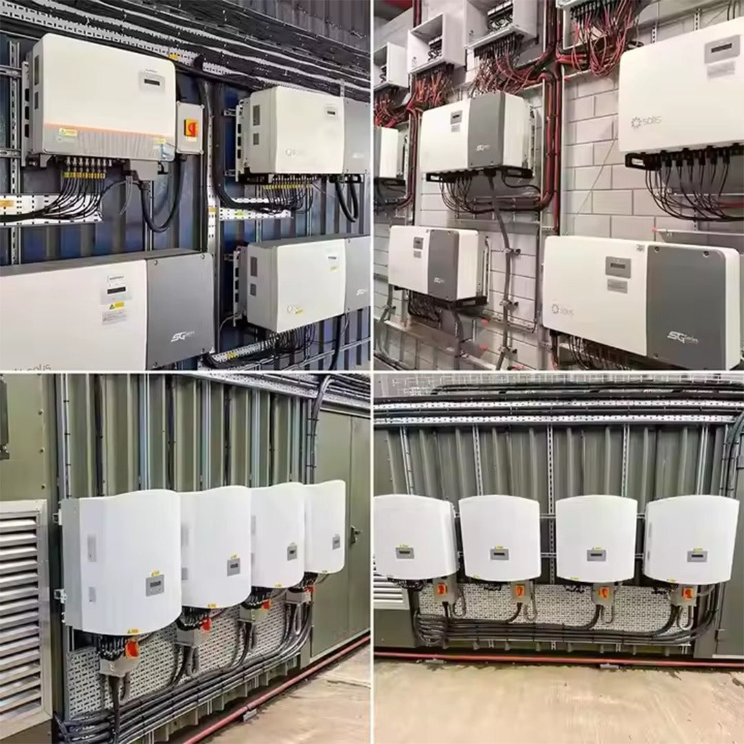 Solis S6 50kW Трифазен хибриден инвертор, 4 MPPT, DC, за HV батерии, 10 години гаранция