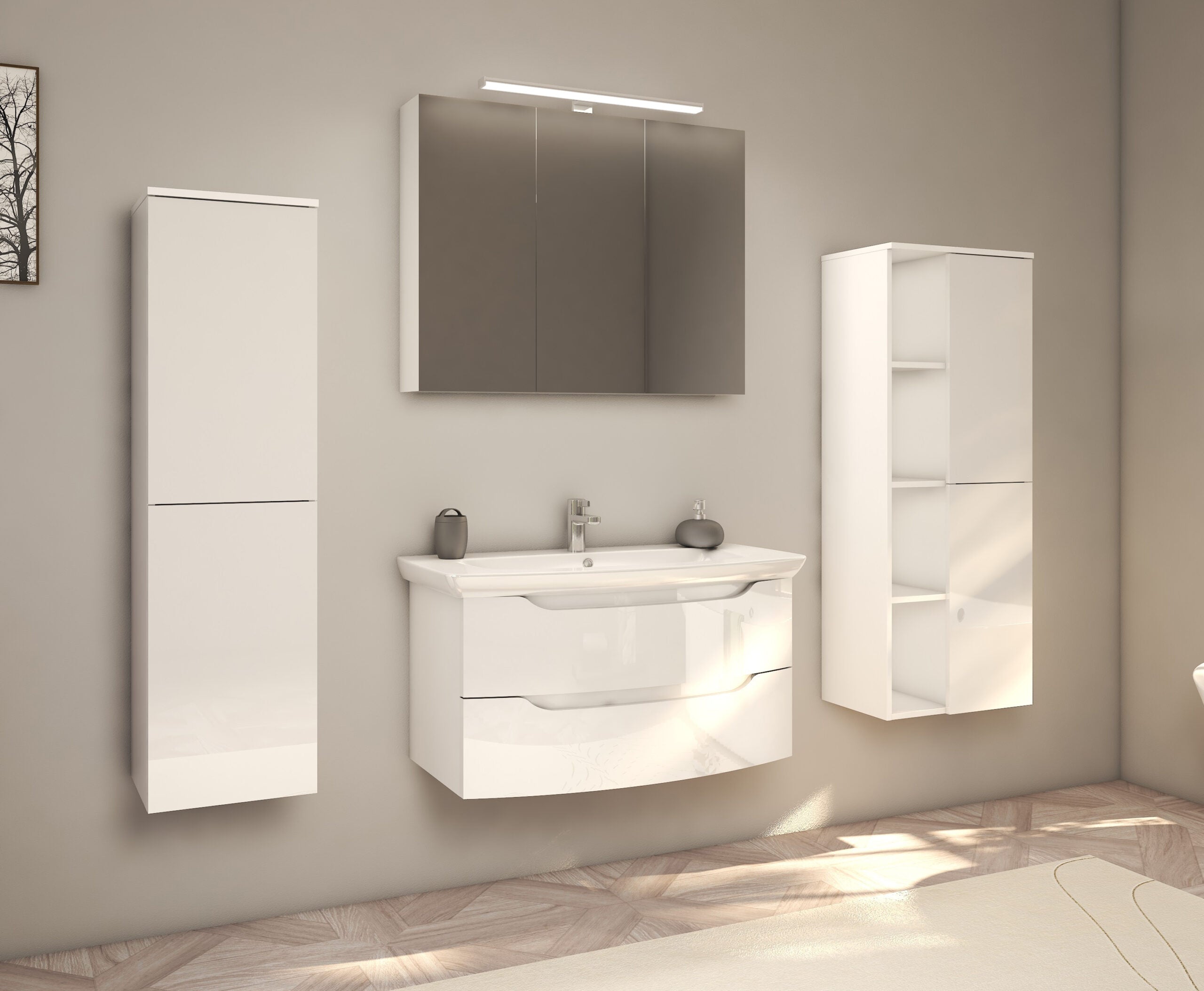 SENEX C-Line 90 Cabinet with sink