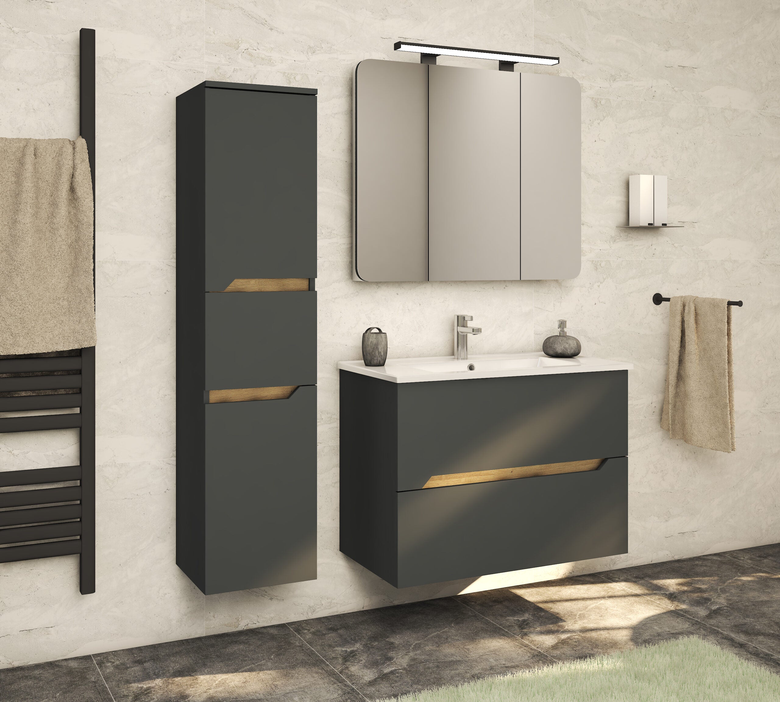 SENEX Capri 85 Cabinet with sink