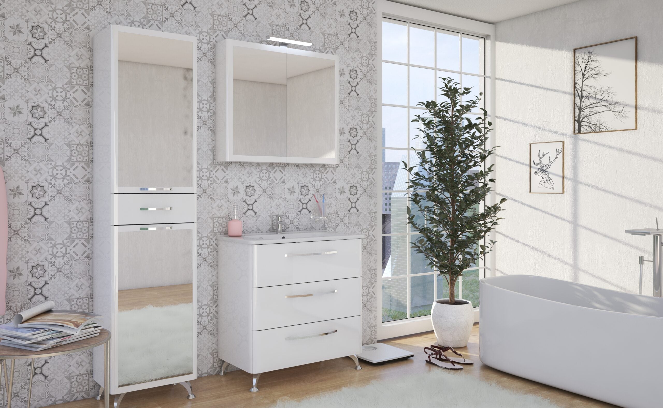 SENEX Daria 100 Шкаф с мивка