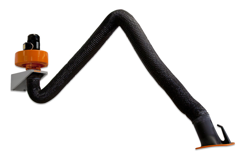 Kemper Exhaust set with flexible exhaust arm, Length 4 m, Ø 150 mm Fan: 2.000 m³/h, 0,75 kW