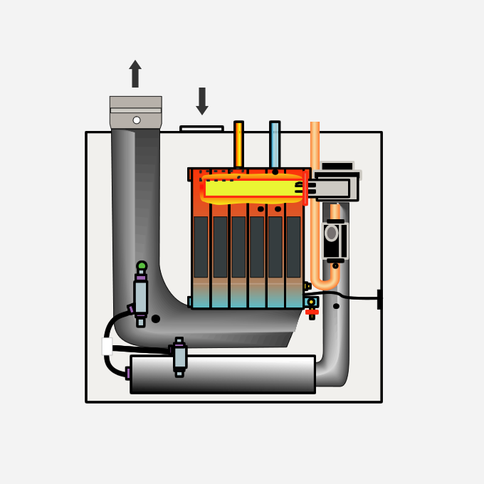 Газов котел кондензен MGK-2-130-300кВ