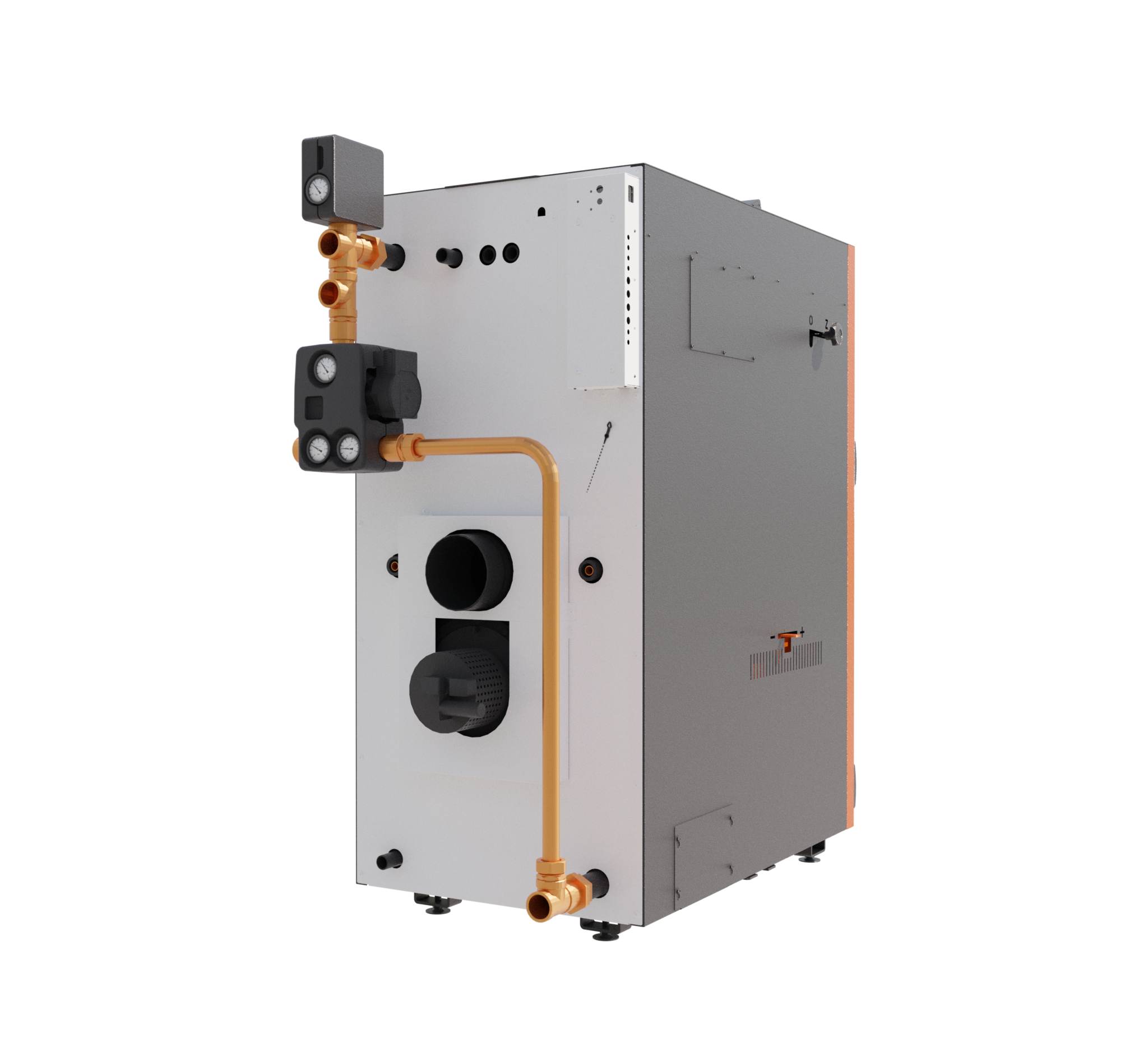 OPOP H425 EKO-D MAX S - Пиролизен котел на дърва 25 kW