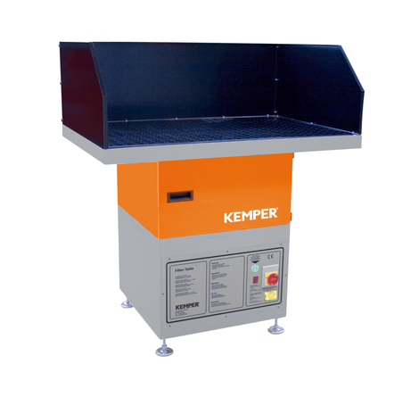 KEMPER Filter-Table · 1.400 m³/h · 1,5 kW · 3 x 400 V