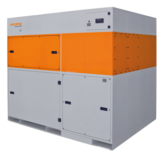 KEMPER system 8000 · 12000 m³/h · 120 m² KEMPER KemTex® ePTFE membrane filters