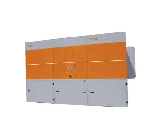 KEMPER system 9000 · 40000 m³/h · 400 m² KEMPER KemTex® ePTFE membrane filters