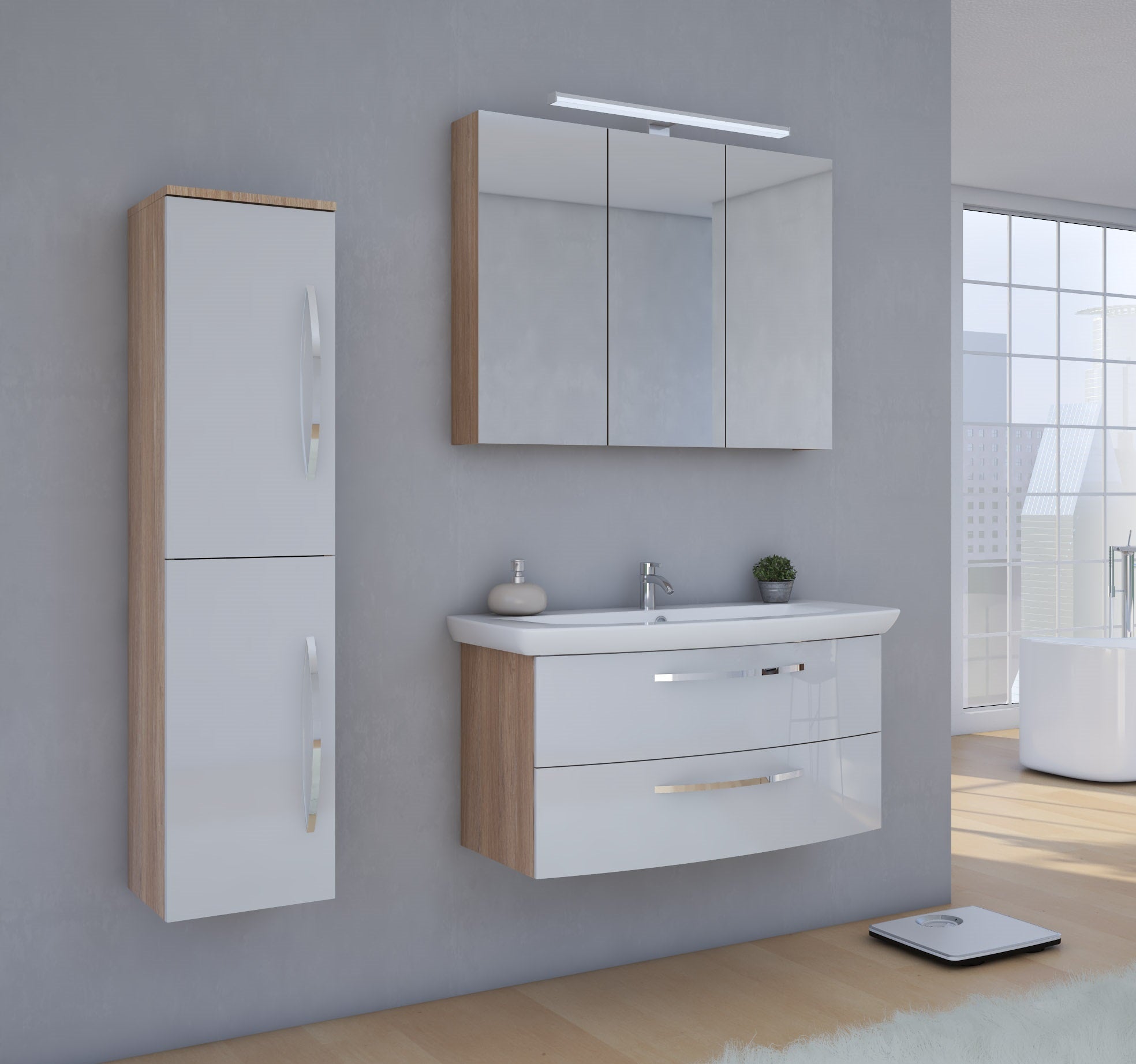 SENEX Krivaja 90 Cabinet with sink