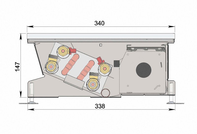 Подов конвектор HCM4p