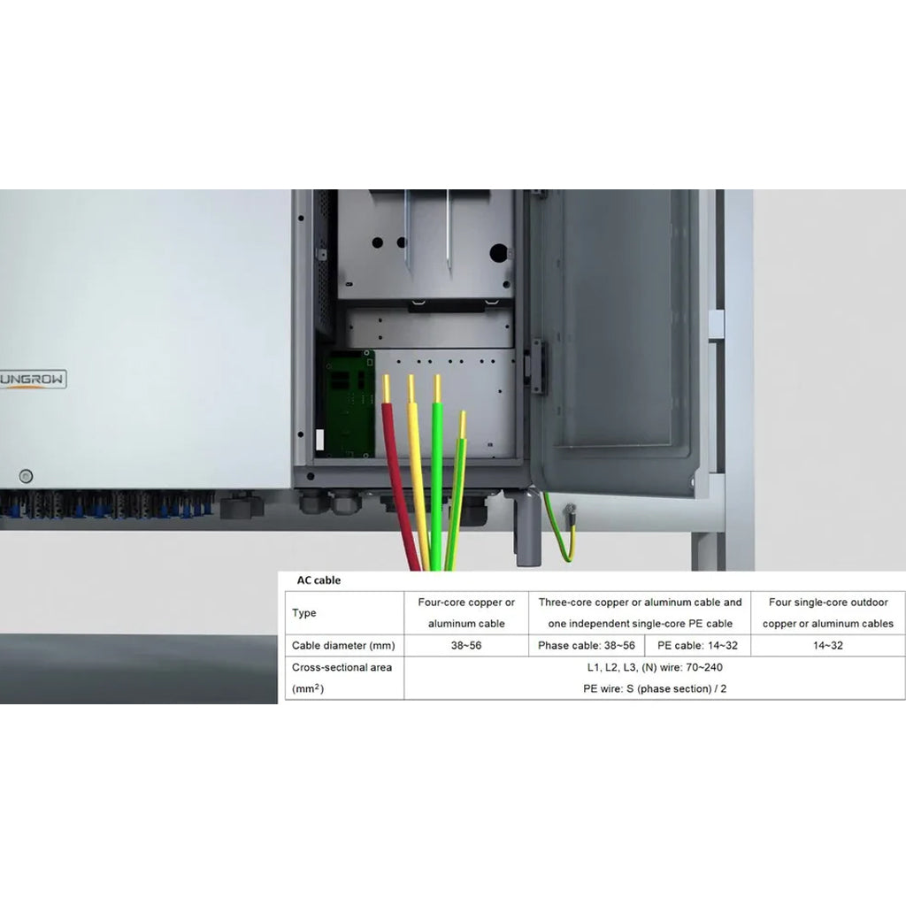 Трифазен мрежов инвертор Sungrow 250KW, 800V, ASG01523, SG250HX for 1500Vdc System